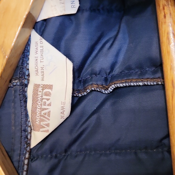 Women’s Montgomery Ward Vintage Blue Snowsuit - Picture 3 of 11